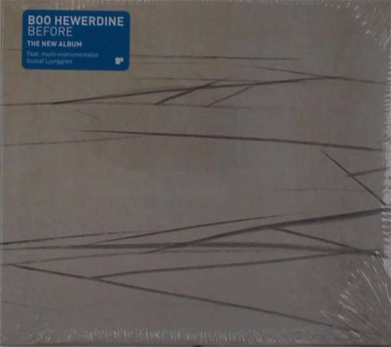 Cover for Boo Hewerdine · Before (CD) (2020)