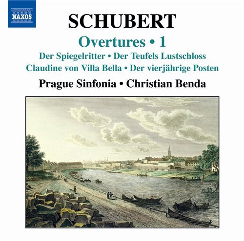 Schubertovertures Vol 1 - Prague Sobenda - Musiikki - NAXOS - 0747313032877 - maanantai 5. tammikuuta 2009