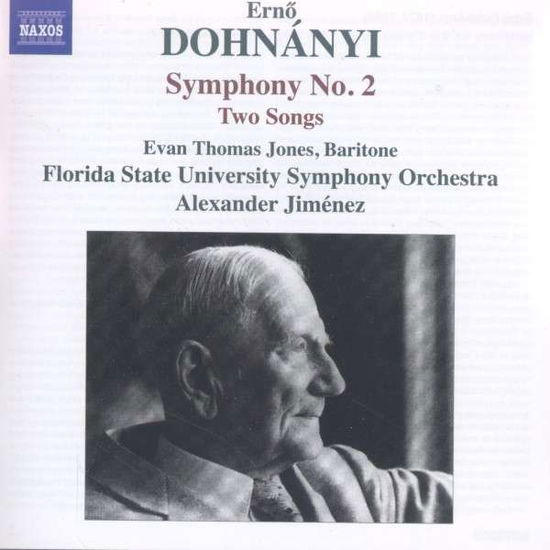 Cover for Jones / Florida State University Symphony Orch · Sym 2 2 Songs (CD) (2014)