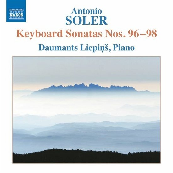 Cover for Daumants Liepins · Antonio Soler: Keyboard Sonatas Nos. 96-98 (CD) (2022)
