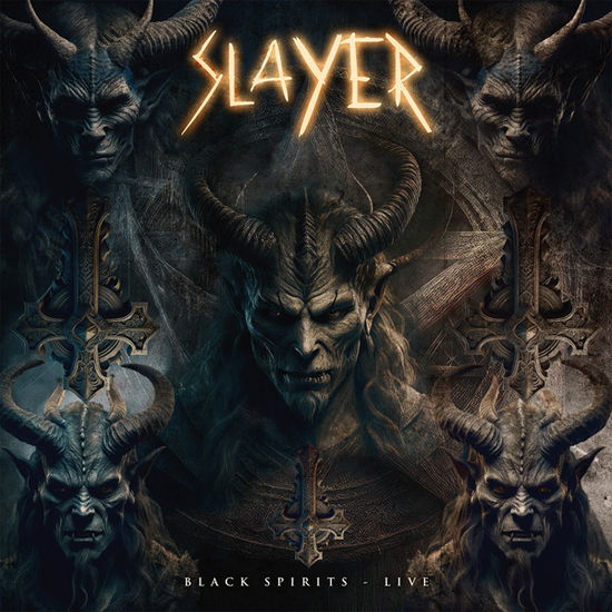 Cover for Slayer · Black Spirits - Live (Red W/ Black Splatter Vinyl) (LP) (2025)