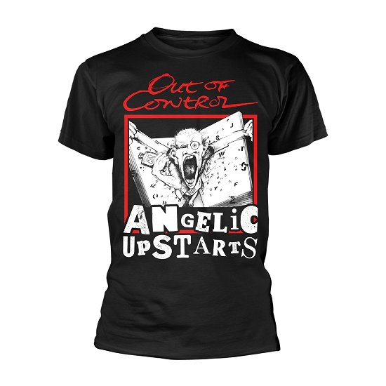 Cover for Angelic Upstarts · Out of Control (T-shirt) [size XL] [Black edition] (2019)