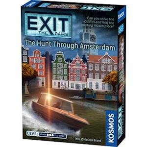 EXiT The Hunt Through Amsterdam Boardgames - EXiT The Hunt Through Amsterdam Boardgames - Board game -  - 0814743018877 - 