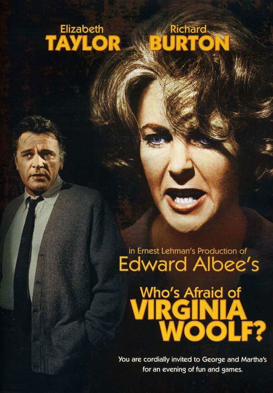 Cover for Who's Afraid of Virginia Woolf (DVD) [Widescreen, fullscreen edition] (2010)