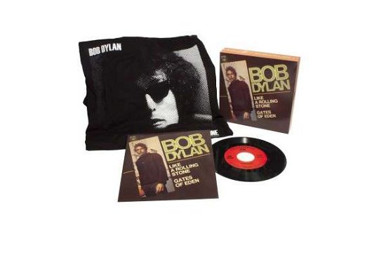 Cover for Bob Dylan · Like a Rolling Stone / Gates of Eden (7&quot; Vinyl + T-shirt) (7&quot;) [Collector's edition] [Box set] (2013)