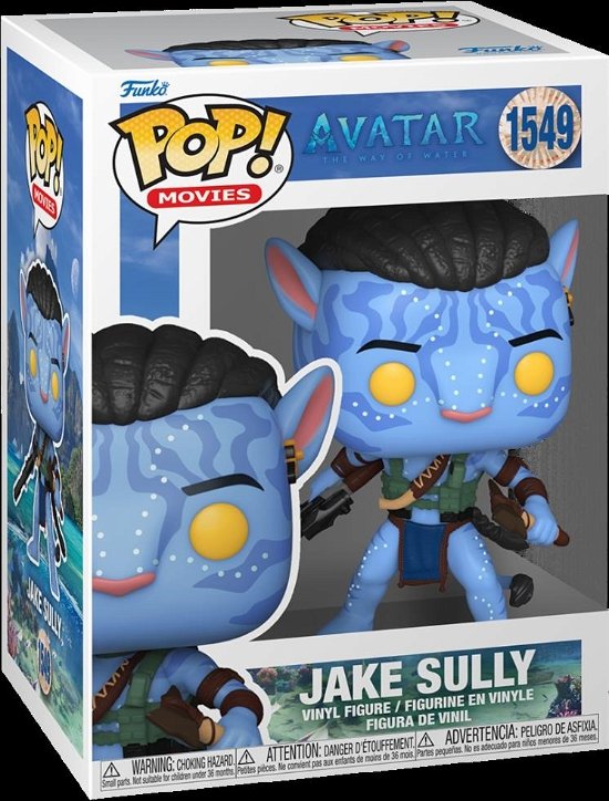 Cover for Funko Pop! Movies: · Avatar: the Way of Water - Jake Sully (Battle) (Funko POP!) (2024)