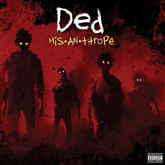 Cover for Ded · Mis-An-Thrope (LP) (2017)