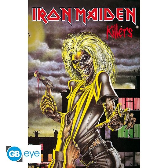 IRON MAIDEN - Poster «Killers» (91.5x61) - Iron Maiden: GB Eye - Merchandise -  - 3665361097877 - 