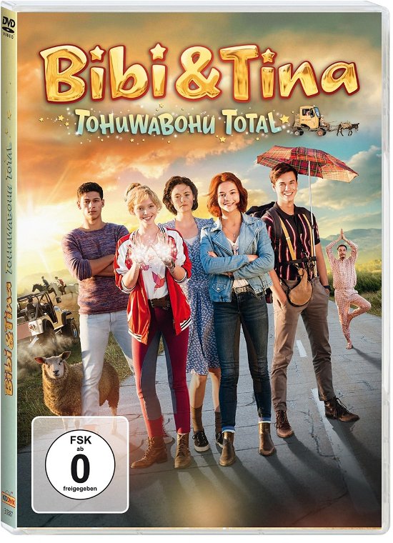 Cover for Bibi &amp; Tina · 4. Kinofilm: Tohuwabohu Total (DVD) (2017)