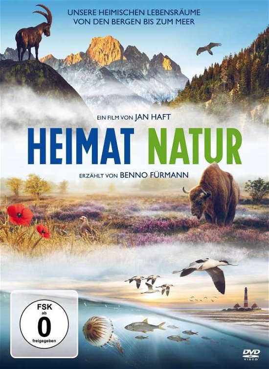 Cover for Benno Fürmann · Heimat Natur (DVD) (2022)