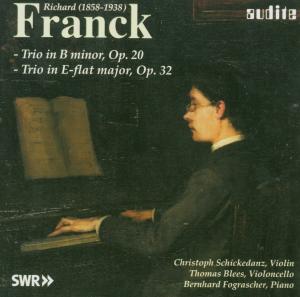 Cover for Schickedanz / Blees / Fograscher · Trio in B minor, Op. 20 / Trio in E-flat op.32 Audite Klassisk (CD) (2003)