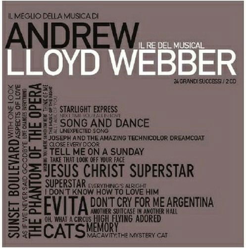 Cover for Andrew Lloyd Webber · Il Meglio Della Musica Di Anrew Lloyd Webber (CD) (2022)