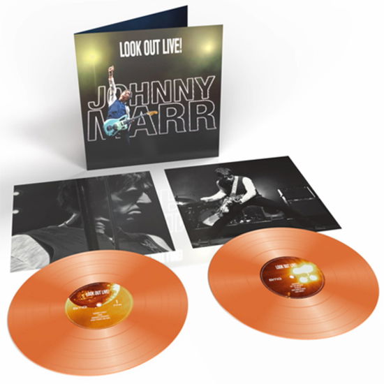 Cover for Johnny Marr · Look Out Live! (LP) [RSD 2025 Orange Coloured edition] (2025)