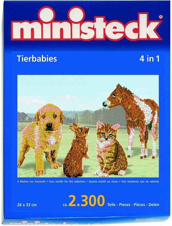 Cover for Ministeck · Ministeck Jonge Dieren, 2300St. (Toys)