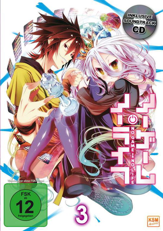 Cover for No Game No Life - Volume 3: Episode 09-12 (DVD/CD) (2016)