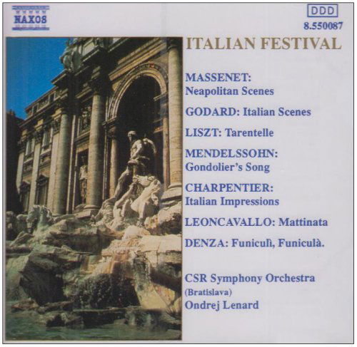 Italian Festival - Lenard,o. / Tschecho-slowak. Rso - Musik - Naxos - 4891030500877 - 22. März 1991