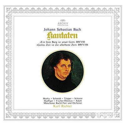 Cover for Bach / Richter,karl · Bach: Cantatas Bwv 80/106 (CD) [Limited, Reissue edition] (2018)