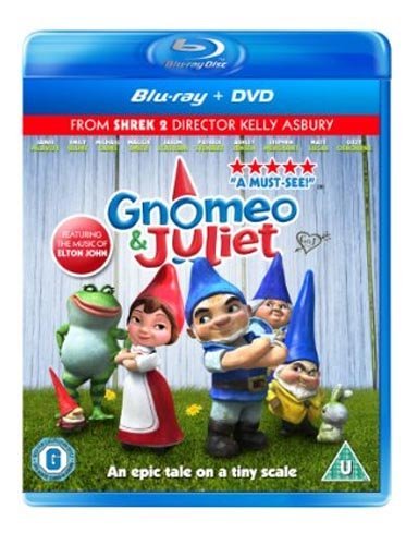 Gnomeo and Juliet Blu-Ray + - Gnomeo & Juliet [edizione: Reg - Elokuva - E1 - 5030305514877 - maanantai 6. kesäkuuta 2011