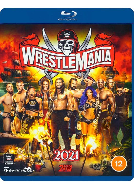 Cover for Wwe · WWE - Wrestlemania 37 (Blu-ray) (2021)