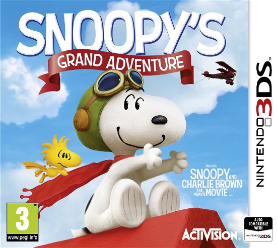 Cover for Activision · The Peanut Movie: Snoopy's Grand Adventure (3DS) (2015)