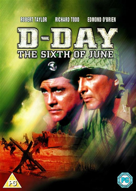 Cover for DDay The Sixth of June · D-Day - The Sixth Of June (DVD) (2012)