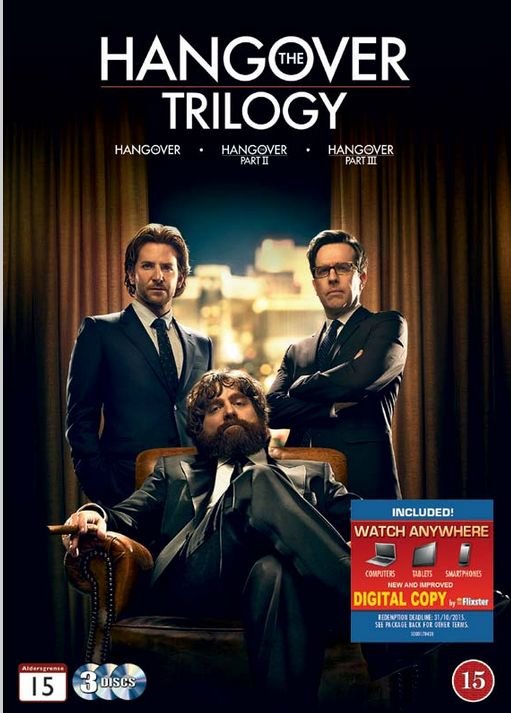 Cover for The Hangover Trilogy (DVD) (2013)