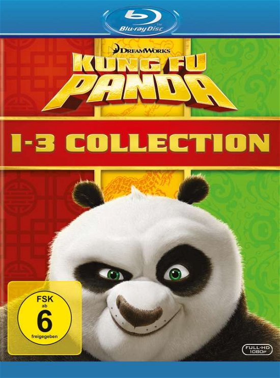 Cover for Keine Informationen · Kung Fu Panda 1-3 Collection (Blu-ray) (2018)