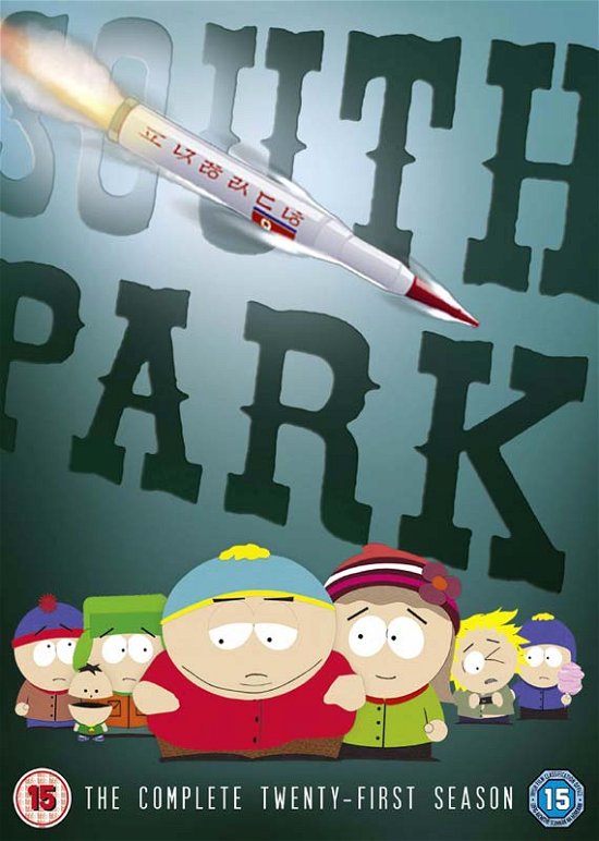 Cover for South Park - Season 21 (DVD) (2018)