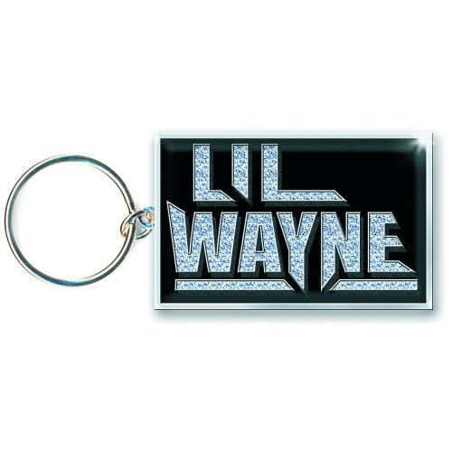 Lil Wayne Keychain: Logo (Rhinestones) - Lil Wayne - Fanituote -  - 5055295315877 - 