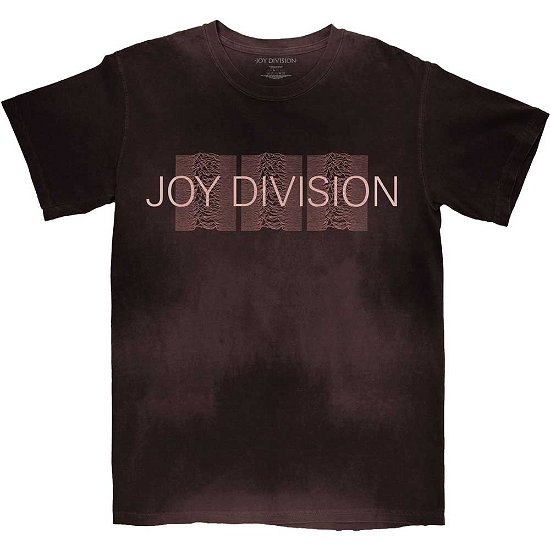 Joy Division Unisex T-Shirt: Mini Repeater Pulse (Wash Collection) - Joy Division - Produtos -  - 5056561020877 - 