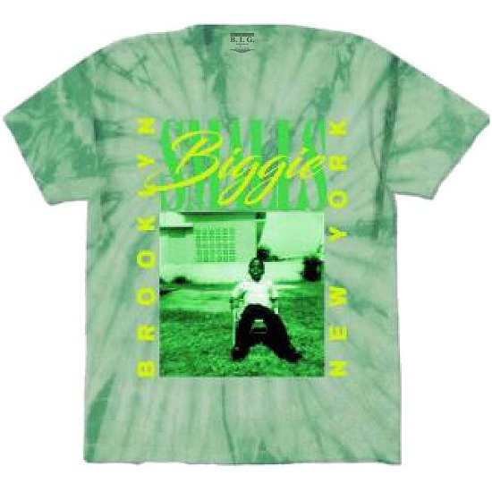 Biggie Smalls Unisex T-Shirt: 90's New York City (Wash Collection) - Biggie Smalls - Merchandise -  - 5056561033877 - 