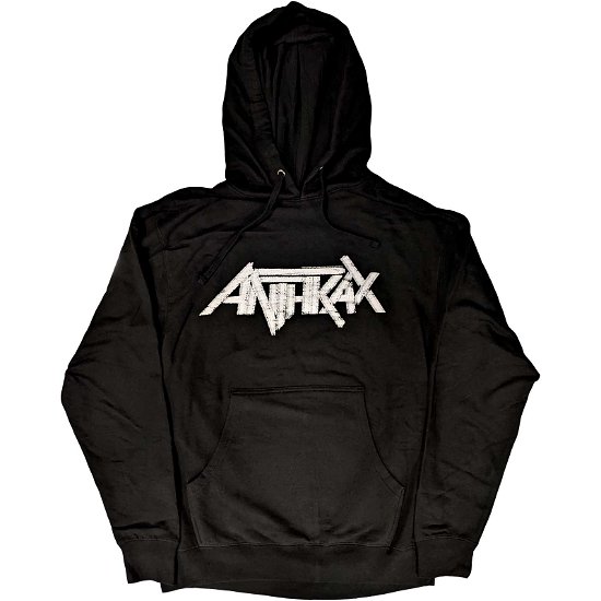 Anthrax Unisex Pullover Hoodie: Logo - Anthrax - Merchandise -  - 5056561059877 - 