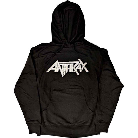 Anthrax Unisex Pullover Hoodie: Logo - Anthrax - Gadżety -  - 5056561059877 - 17 listopada 2022