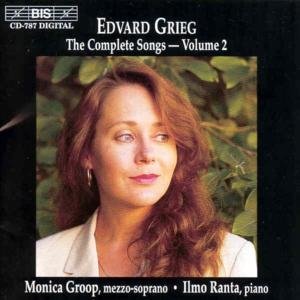 Cover for Monica Groop · Grieg / The Complete Songs - Vol. 2 (CD) (1999)