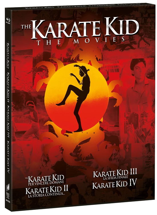 Cover for Karate Kid Collection (4 Blu-r (Blu-ray) (2021)