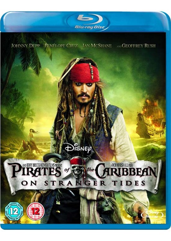 Cover for Pirates of the Caribbean: on S · Pirates Of The Caribbean - On Stranger Tides (Blu-ray) (2015)