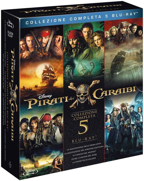 Pirati Dei Caraibi Collection - Pirati Dei Caraibi Collection - Películas - DISNEY - 8717418514877 - 4 de octubre de 2017