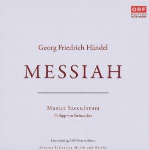 Messiah-musica Saeculorum - G.f. Handel - Muziek - ORF - 9004629314877 - 28 februari 2011
