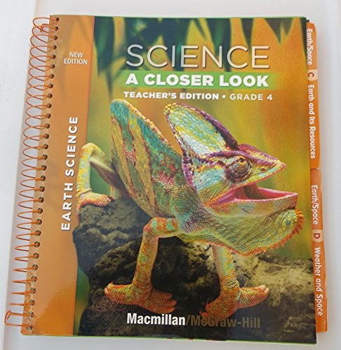 Cover for Hackett · Science A Closer Look, Teachers Edition Grade 4 (Spiral Book) (2009)