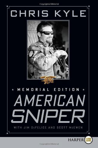 Cover for Chris Kyle · American Sniper: Memorial Edition (Large Print) (Paperback Book) [Lrg edition] (2013)