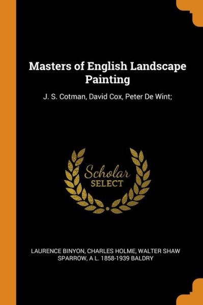 Cover for Laurence Binyon · Masters of English Landscape Painting (Pocketbok) (2018)