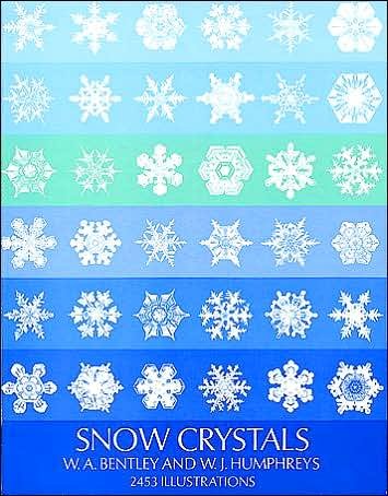 Snow Crystals - Dover Pictorial Archive - W.A. Bentley - Livros - Dover Publications Inc. - 9780486202877 - 1 de fevereiro de 2000