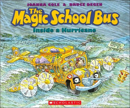 Cover for Joanna Cole · The Magic School Bus Inside a Hurricane (Paperback Book) [First Printing edition] (1996)