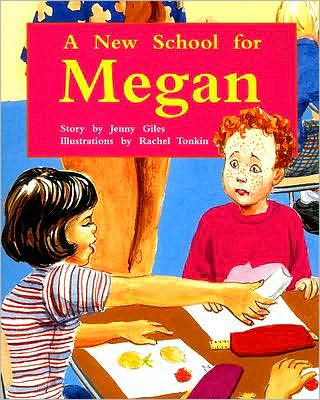 RPM Pur New School for Meganis (PM Story Books Purple Level) - Jenny Giles - Books - Rigby - 9780763527877 - October 24, 1998