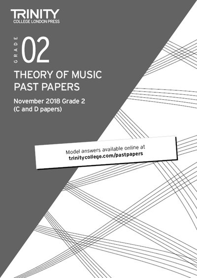 Cover for Trinity College London · Trinity College London Theory of Music Past Papers (Nov 2018) Grade 2 (Pocketbok) (2019)