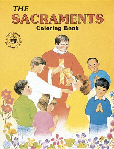 Coloring Book About the Sacraments/10 Copy Set - Catholic Book Publishing Co - Bøger - Catholic Book Publishing Corp - 9780899426877 - 1988