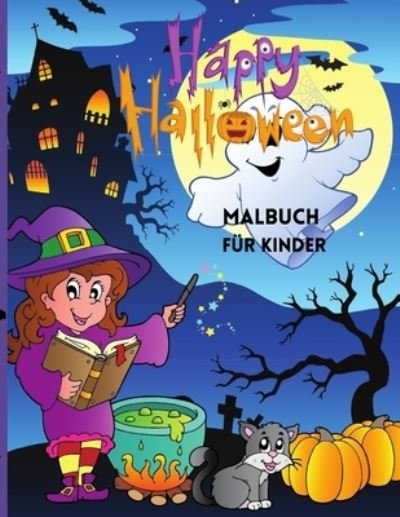 Cover for Deeasy B · Happy Halloween MALBUCH FÜR KINDER (Book) (2021)