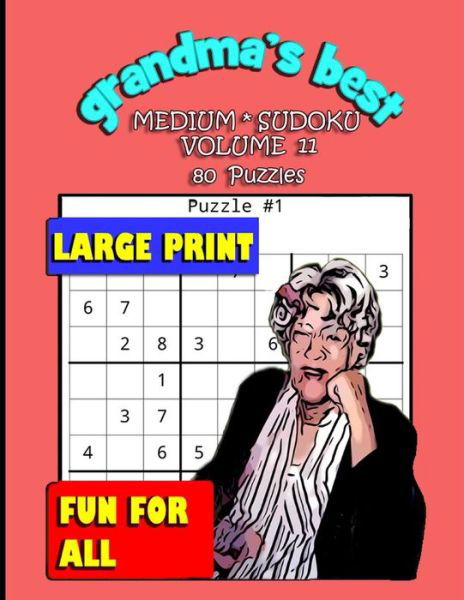 Cover for Erika Simmons · Grandma's Best Medium Sudoku (Taschenbuch) (2019)