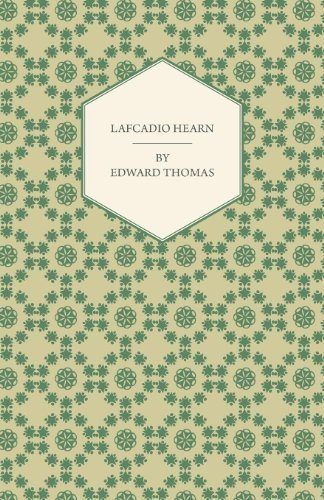 Cover for Edward Thomas · Lafcadio Hearn (Taschenbuch) (2008)