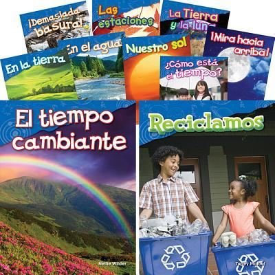 Cover for Teacher Created Materials · Let's Explore Earth &amp; Space Science Grades K-1 Spanish, 10-Book Set (Paperback Bog) (2017)
